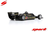 (Pre-Order) 1:18 1978 Mario Andretti -- World Championship Winner -- Lotus 79 -- Spark F1