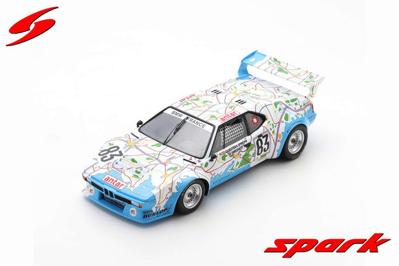 1:18 1980 Le Mans -- #83 BMW M1 -- France Art Car -- Spark