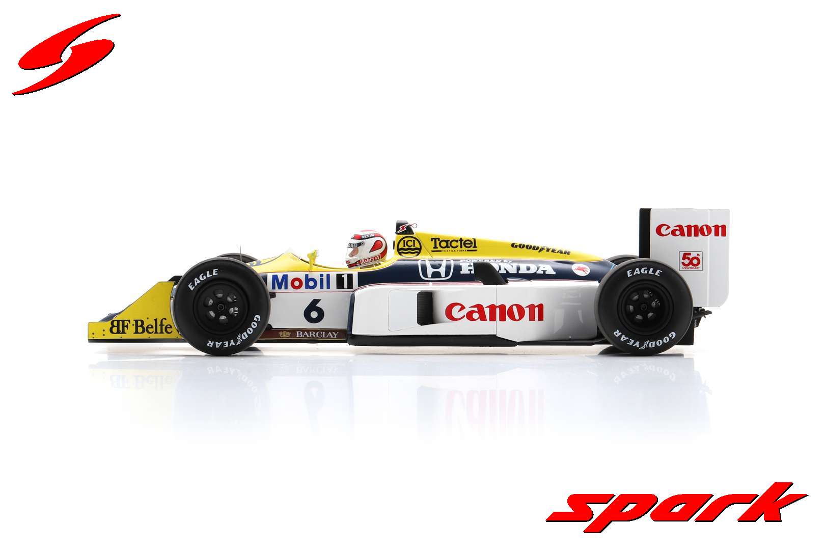 F1 1987 - WILLIAMS FW11B HONDA : Nelson PIQUET F1 1987 - WILLIAMS FW11B HONDA : Nelson PIQUET