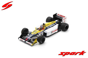 (Pre-Order) 1:18 1987 Nigel Mansell -- British GP Winner -- Williams FW11B -- Spark F1