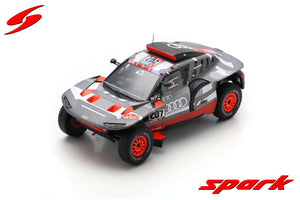 (Pre-Order) 1:18 2023 Dakar Rally -- Carlos Sainz Sr -- #207 Audi RS Q e-tron -- Spark