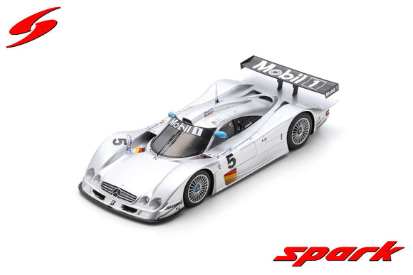 (Pre-Order) 1:18 1999 Le Mans 24Hr -- Bouchut/Heidfeld/Dumbrek -- #5 Mercedes CLR AMG -- Spark