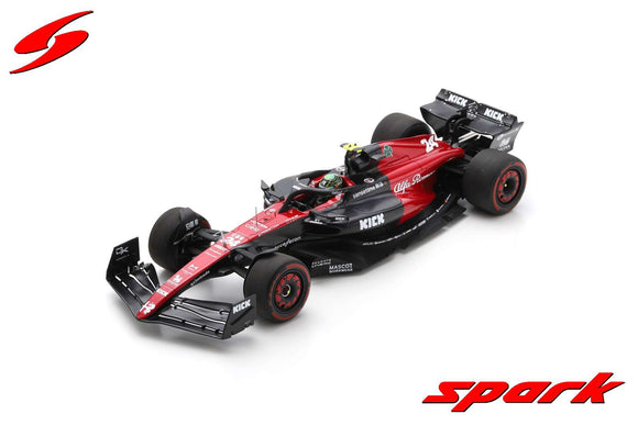 (Pre-Order) 1:18 2023 Zhou Guanyu -- Australian GP -- Alfa Romeo C43 -- Spark F1