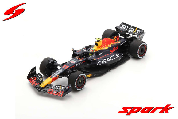 (Pre-Order) 1:18 2023 Sergio Perez -- Saudi Arabian GP Winner -- Red Bull Racing RB19 -- Spark F1