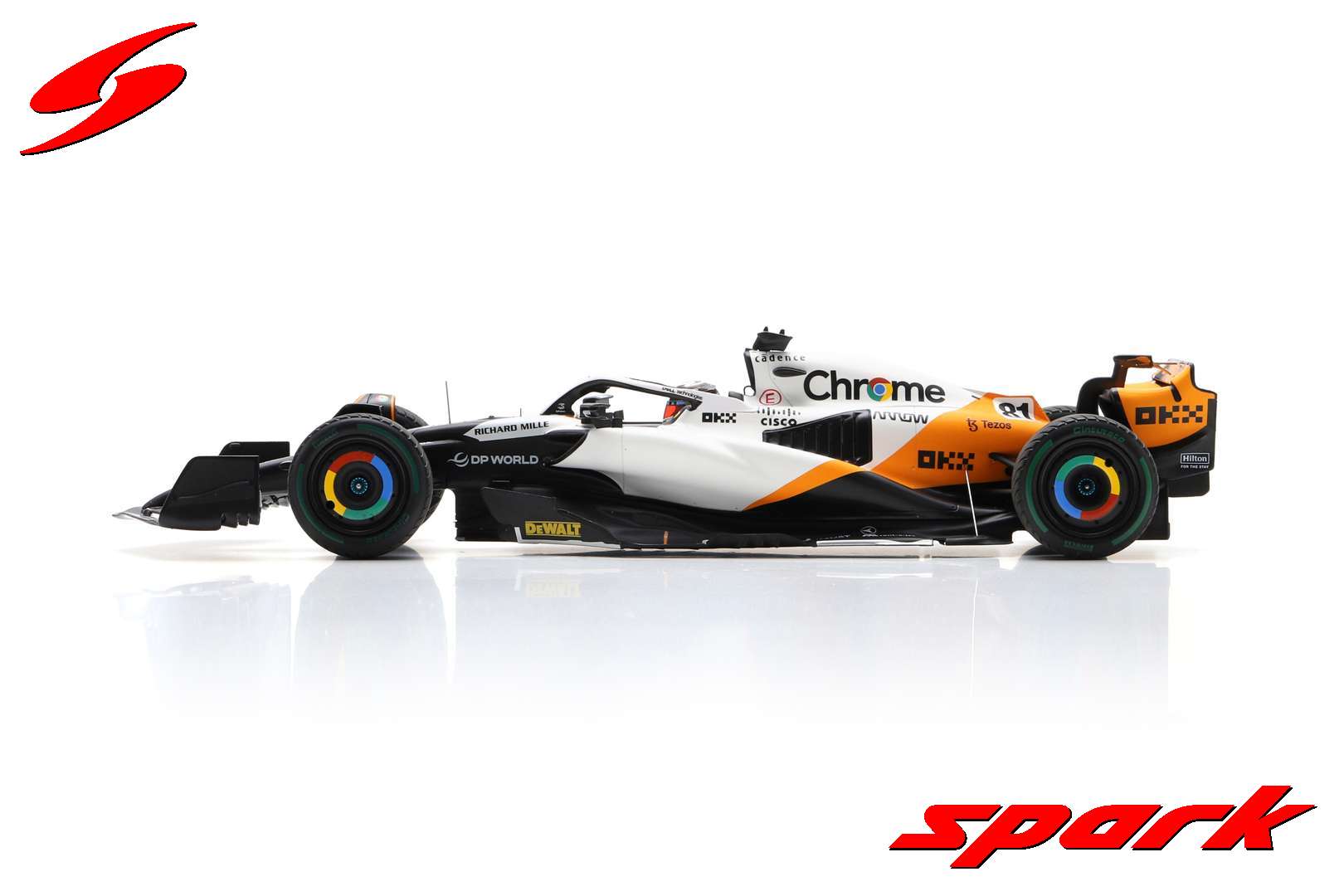 1:18 2023 Oscar Piastri -- Monaco GP -- McLaren MCL60 -- Spark F1