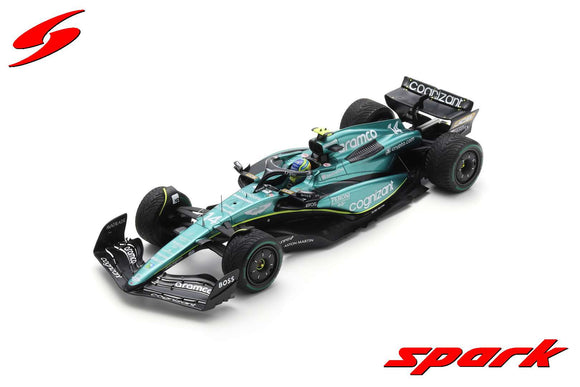 1:18 2023 Fernando Alonso -- Monaco GP -- Aston Martin AMR23 -- Spark F1