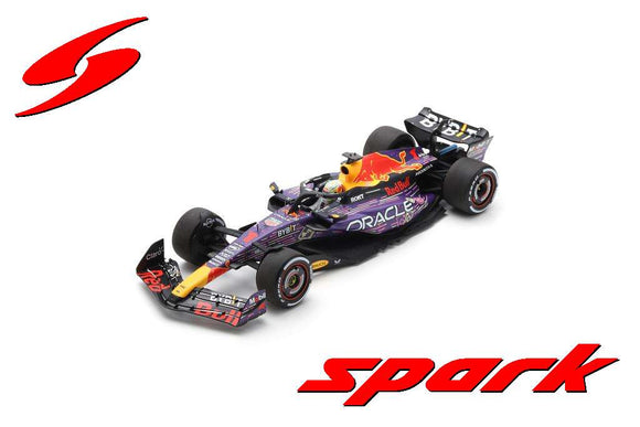 1:18 2023 Max Verstappen -- Las Vegas GP Winner -- Red Bull Racing RB19 -- Spark
