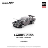 (Pre-Order) 1:64 Nissan Laurel C130 -- Metallic Grey -- Pop Race