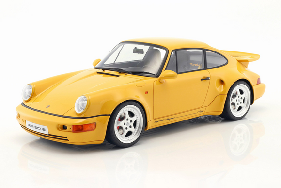 1:12 Porsche 911 (964) Turbo S Lightweight 1993 -- Yellow -- GT Spirit