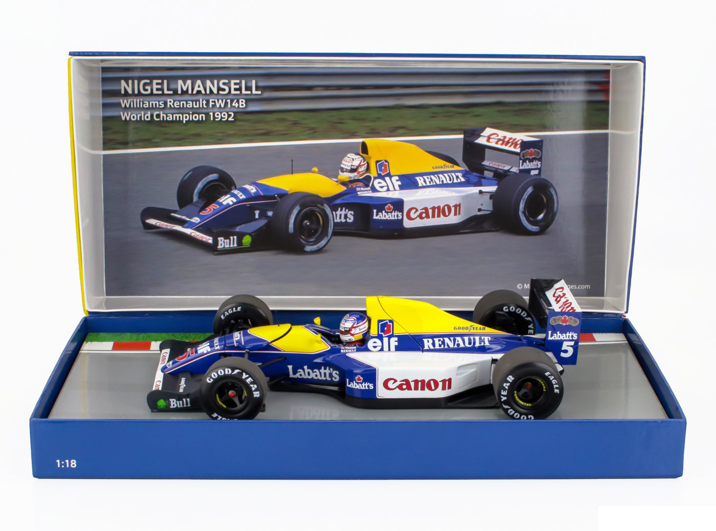 コペンオジイ1/18 ウィリアムズ FW14B N.マンセル チャンピオンの通販 コペンオジイ1/18 ウィリアムズ FW14B N.マンセル チャンピオンの通販