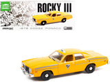 1:18 Rocky III (3) -- 1978 Dodge Monaco Yellow Taxi -- Greenlight