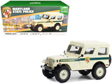 1:18 1983 Jeep CJ-5 Hardtop -- Maryland State Police" Beige --  Greenlight