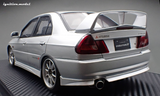 1:18 Mitsubishi Lancer Evolution IV (CN9A) -- Silver -- Ignition Model IG3781