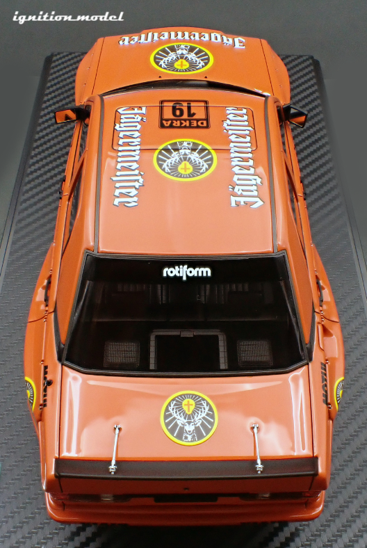 1:18 Mercedes-Benz W201 190E PANDEM -- #19 Jagermeister -- Ignition Mo