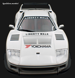 1:18 Ferrari F40 by Liberty Walk -- White -- Ignition Model IG3752