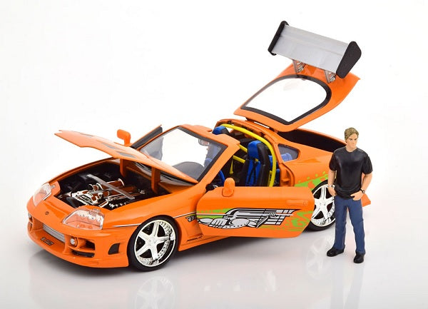 1:24 Brian's Toyota Supra w/Figurine -- Fast & Furious JADA 1:24 Brian's Toyota Supra w/Figurine -- Fast & Furious JADA