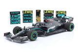 1:18 2020 Lewis Hamilton -- 7-Time World Champion (Turkish GP) -- Minichamps F1