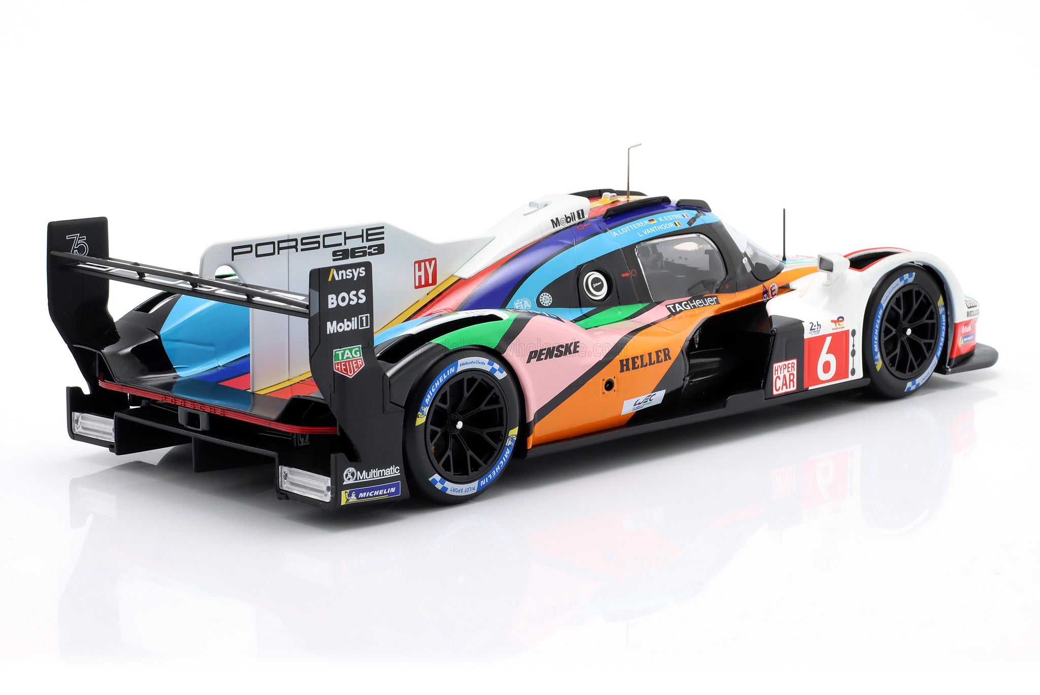 1:18 2023 Le Mans 24h -- #6 Porsche 963 Penske Motorsport -- IXO Model