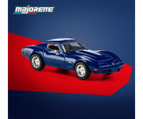 1:64 1976 Chevrolet Corvette C3 -- Blue -- Majorette: Collection Deluxe
