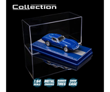 1:64 1976 Chevrolet Corvette C3 -- Blue -- Majorette: Collection Deluxe