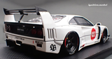 1:18 Ferrari F40 by Liberty Walk -- White -- Ignition Model IG3752