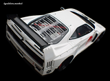 1:18 Ferrari F40 by Liberty Walk -- White -- Ignition Model IG3752