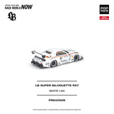 (Pre-Order) 1:64 Mazda RX7 (FD3S) LB-Super Silhouette -- #41 White -- Pop Race