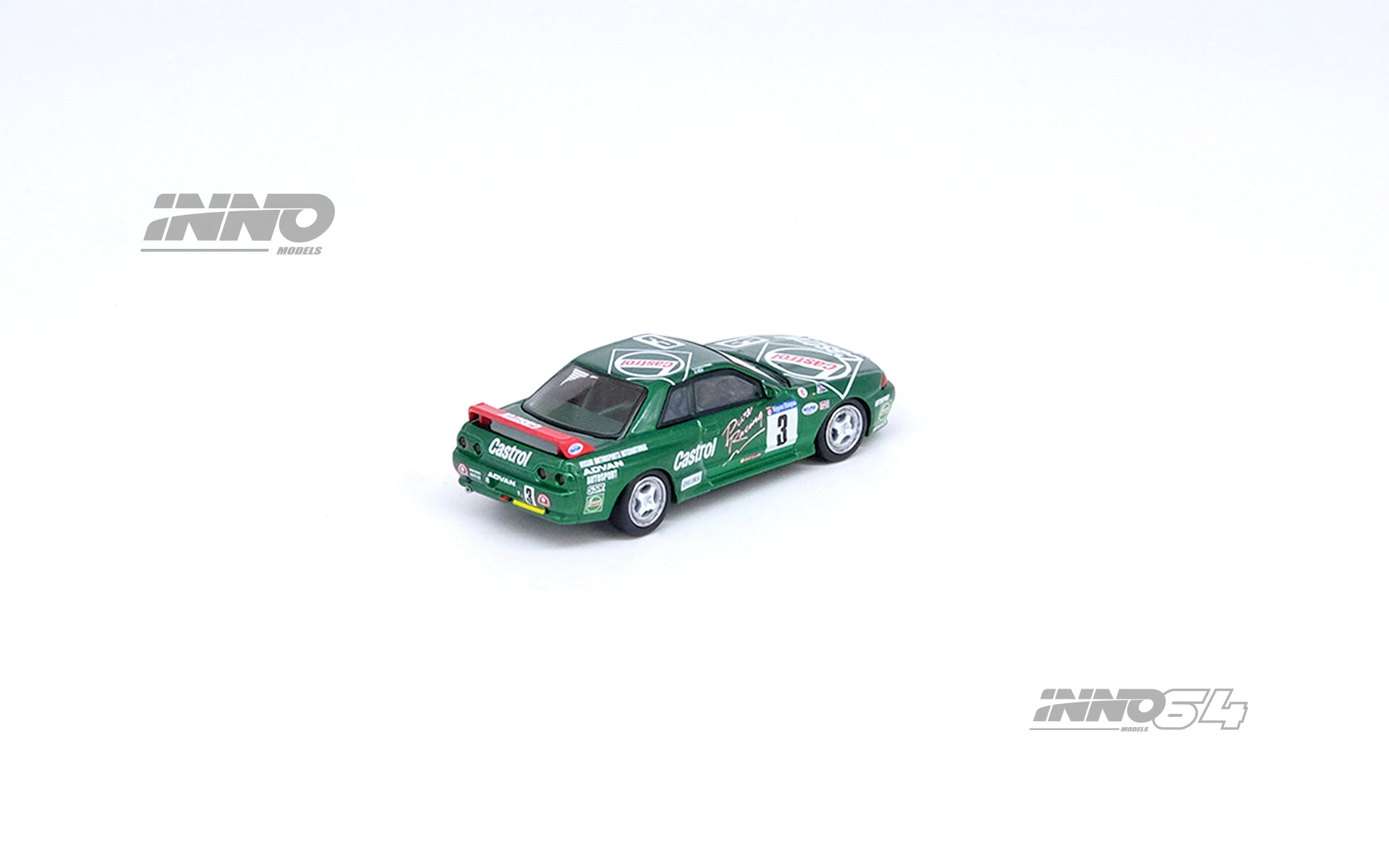 1:64 Nissan Skyline GT-R (R32) -- #3 Castrol Tsukuba 12 Hours 1992 --