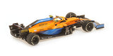 (Pre-Order) 1:43 2021 Lando Norris -- Italian GP 2nd Place -- McLaren MCL35M -- Minichamps F1