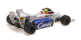 1:18 1984 Ayrton Senna (Dirty) -- Monaco GP -- Toleman-Hart TG184 -- Minichamps