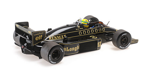 1:18 1986 Ayrton Senna (Dirty Version) -- Lotus 98T -- Minichamps F1