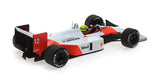 1:18 1988 Ayrton Senna -- World Champion -- McLaren F1 MP4/4 -- Minichamps F1 RA