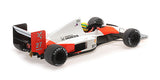 (Pre-Order) 1:12 1990 Ayrton Senna -- World Champion -- McLaren MP4/5B -- Minichamps F1