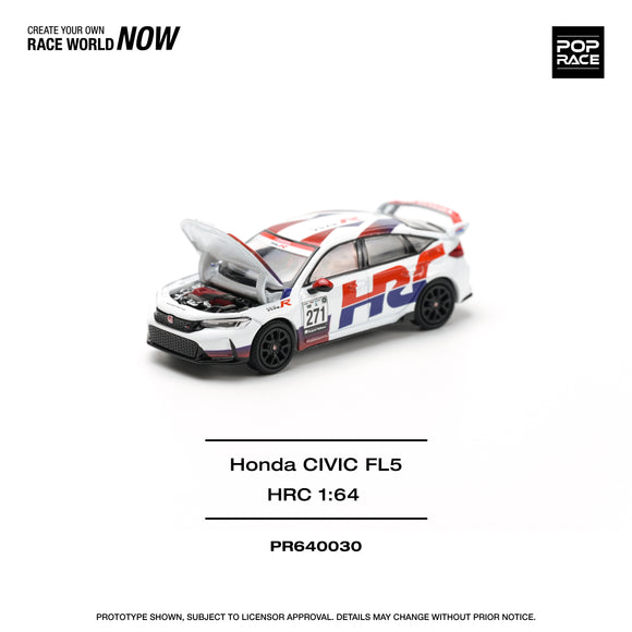 1:64 Honda Civic (FL5) Type R -- #271 HRC -- Pop Race