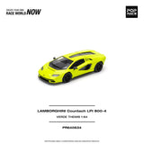 (Pre-Order) 1:64 Lamborghini Countach LP1 800-4 -- Verde Themis (Green) -- Pop Race