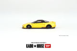 1:64 Honda NSX Kaido WORKS V1 Yellow -- KaidoHouse x Mini GT KHMG108