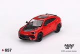 1:64 Lamborghini Urus Performante -- Rosso Mars Red -- Mini GT