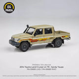 1:64 Toyota Land Cruiser LC 79 Double Cab -- Sandy Taupe -- PARA64