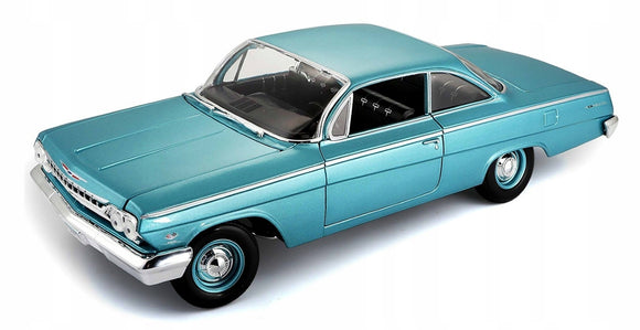 1:18 1962 Chevrolet Bel Air -- Turquoise Blue -- Maisto