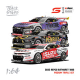 1:64 2025 Bathurst 1000 Podium Triple Set -- Winner, 2nd & 3rd Place -- TrackStars