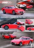1:64 Toyota 2000GT -- Solar Red -- INNO64