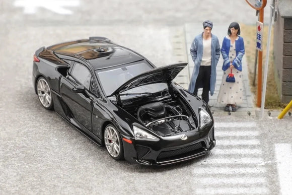 1:64 Lexus LFA -- Black -- Focal Horizon/Model 1