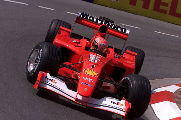 (Pre-Order) 1:18 2001 Michael Schumacher -- Monaco GP Winner -- Ferrari F2001 -- GP Replicas F1