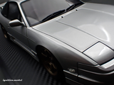 1:18 Nissan 180SX Type X (RPS13) -- Silver -- Ignition Model IG3761