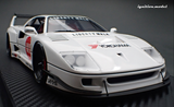 1:18 Ferrari F40 by Liberty Walk -- White -- Ignition Model IG3752