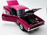1:18 Valiant Charger E38 R/T 'Big Tank' -- Magenta (Purple) -- Classic Carlectab