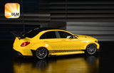 1:18 Mercedes-Benz C63S AMG DarwinPRO Widebody -- Yellow -- GLM GLM188023