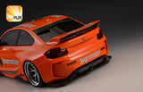 1:18 BMW M235i DarwinPro MTC DESIGN BlackSails Widebody -- Jagermeister -- GLM