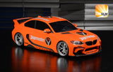 1:18 BMW M235i DarwinPro MTC DESIGN BlackSails Widebody -- Jagermeister -- GLM