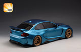 1:18 BMW M235i DarwinPro MTC DESIGN BlackSails Widebody -- Estoril Blue -- GLM
